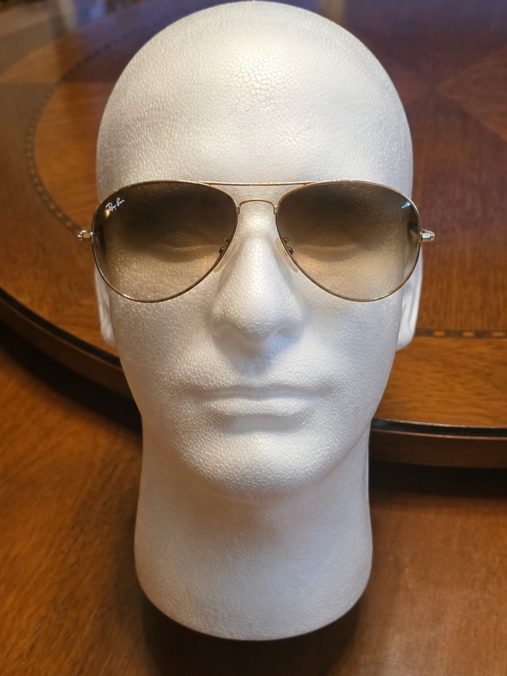 Ray-Ban Aviator Sunglasses in Gradient Brown